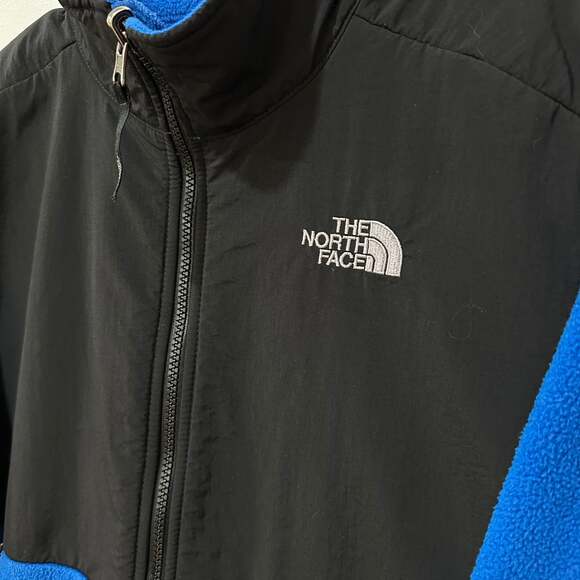 The North Face Boys Denali Full Zip Fleece Jacket Blue/Black XL (18/20) - Picture 12 of 14
